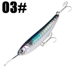 Sinking Minnow Fishing Bait 63mm/17g Artificial Pencil Lure For Bass Trout Fishing Lures