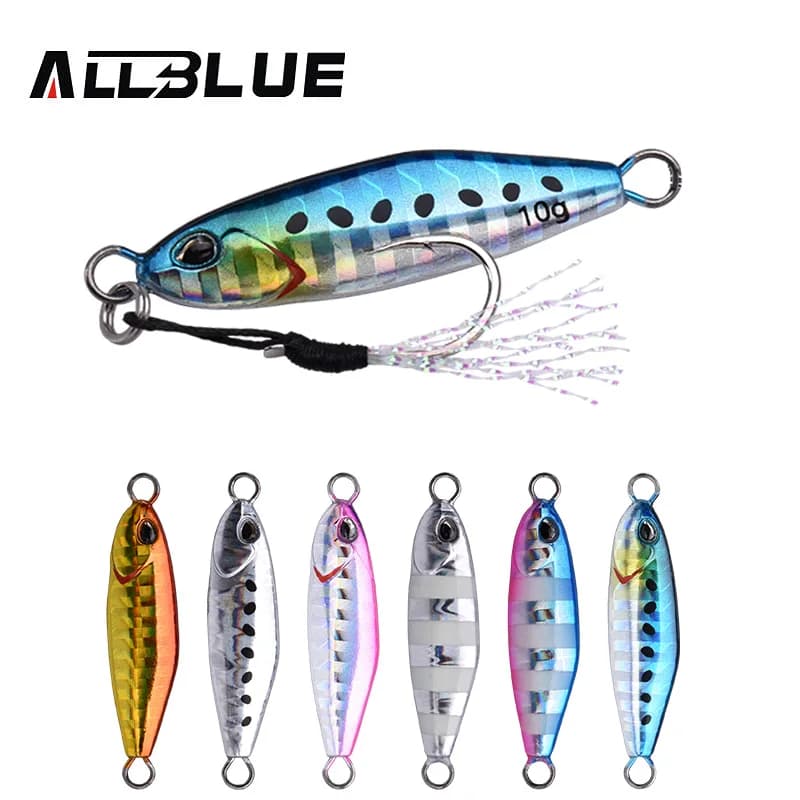 ALLBLUE 2019 DRAGER Micro Metal Jig 3g 5g 7g 10g Shore Casting Jigging Spoon Sea Cast Fishing Lure Artificial Bait Tackle