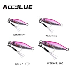 ALLBLUE 2019 DRAGER Micro Metal Jig 3g 5g 7g 10g Shore Casting Jigging Spoon Sea Cast Fishing Lure Artificial Bait Tackle