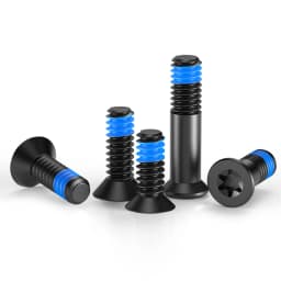 36Pcs Red Dot Screws Kit Stainless Steel M4 #6-32 Red Dot Sight Screws with T10 Head Blue Thread Locker for Reflex Sight Mount
