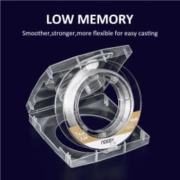 NOEBY Fluorocarbon Leader Line 4-32lb 100m 150m Invisible Abrasion Resistant Fishing Leader