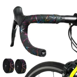 WEST BIKING Bicycle Handlebar Tape Soft EVA PU Bike Bar Tape Professional Cycling Damping Anti-Vibration Wrap With 2 Bar Plugs