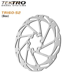TEKTRO Disc Brake Rotor 6-Bolt TR160/TR180/TR203 160/180/203mm Stainless Steel Lightweight Dissipation Polygonal Design Screws