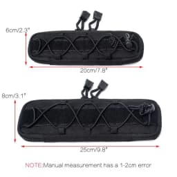 Tactical Molle Knife Pouch EDC Tool Knives Holder Hunting Accessories Outdoor Sports Hiking Camping Hunting Flashlight Holster