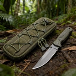 Tactical Molle Knife Pouch EDC Tool Knives Holder Hunting Accessories Outdoor Sports Hiking Camping Hunting Flashlight Holster