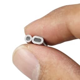 Fishing Aluminum Crimp Sleeves Oval Barrel Round Loop Sleeve Wire Leader Rigging Tackle Box Pesca Line Connectors 60-210Pcs Tube