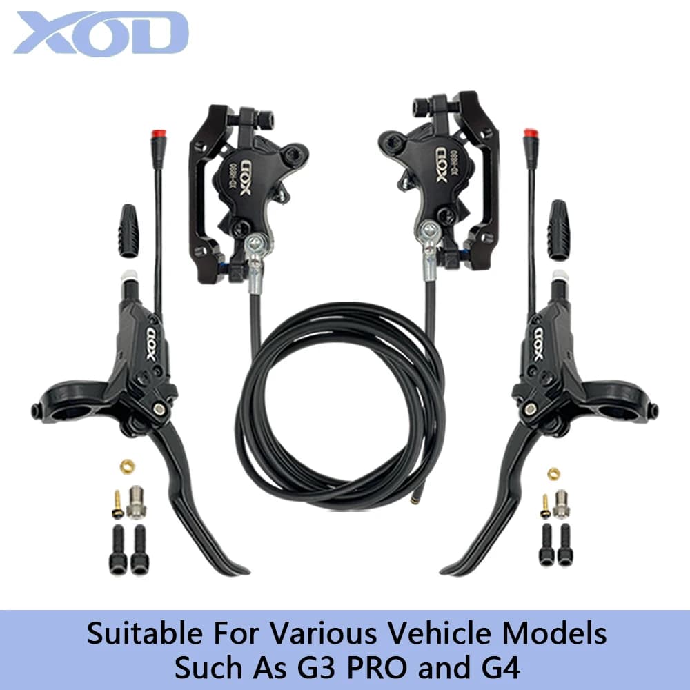 XOD Electric Scooter Brake H800/H880 Electric Scooter Hydraulic Disc Brake For KUKirin G3 Pro G4 G5 G2 MAX G2 Master Spare Parts