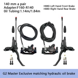 XOD Electric Scooter Brake H800/H880 Electric Scooter Hydraulic Disc Brake For KUKirin G3 Pro G4 G5 G2 MAX G2 Master Spare Parts