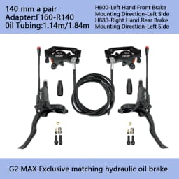 XOD Electric Scooter Brake H800/H880 Electric Scooter Hydraulic Disc Brake For KUKirin G3 Pro G4 G5 G2 MAX G2 Master Spare Parts