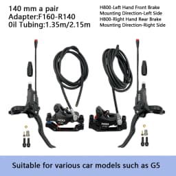 XOD Electric Scooter Brake H800/H880 Electric Scooter Hydraulic Disc Brake For KUKirin G3 Pro G4 G5 G2 MAX G2 Master Spare Parts