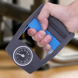 Grip Strength Meter Lightweight Strength Trainer Handheld Grip Strength Tester Dynamometer for Measuring Hand Power for Hand