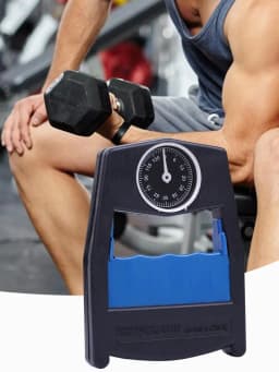 Grip Strength Meter Lightweight Strength Trainer Handheld Grip Strength Tester Dynamometer for Measuring Hand Power for Hand
