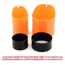 Hirisi Carp Fishing Accessories PVA Bag Loading System Baiting Tool P211 for Solid Bags Fast Melting Mesh