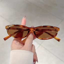 Hiking Vintage Small Oval Anti Light Glasses Women Men Classic Fashion Brand Shades Daily Leisure Travel Lady Man Eyewear UV400
