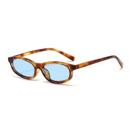 Hiking Vintage Small Oval Anti Light Glasses Women Men Classic Fashion Brand Shades Daily Leisure Travel Lady Man Eyewear UV400
