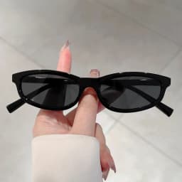 Hiking Vintage Small Oval Anti Light Glasses Women Men Classic Fashion Brand Shades Daily Leisure Travel Lady Man Eyewear UV400