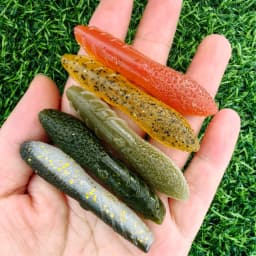 MUKUN 63mm/80mm Sinking Soft Lure Artificial Fishing Lures Sea Worms Earthworm Fishing Tackle Soft Lures