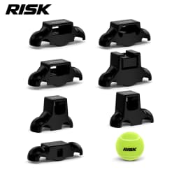 RISK Bicycle Cycling Smart Trainer Buffer Foot Pads Rocker Base Plate Stand Tennis Ball Feets for X2 / X2 MAX / XX PRO