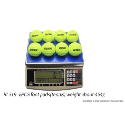 RISK Bicycle Cycling Smart Trainer Buffer Foot Pads Rocker Base Plate Stand Tennis Ball Feets for X2 / X2 MAX / XX PRO