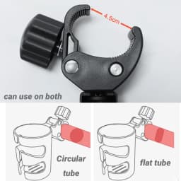 1pc Universal Water Bottle Holder Adjustable Cup Cage for Bike E Car Stroller No Drill Anti Slip Design