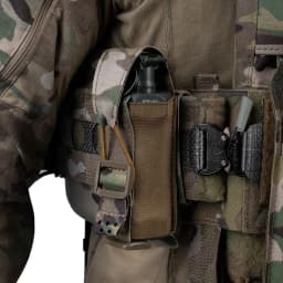 Tactical Shock Grenade Pouch Hunting Single Magazine Pouch Outdoor Small Tool Knife Flashlight Storage Pouch Molle Waist Bag