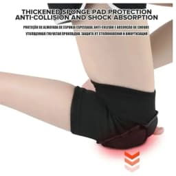 1Pair Thickened Protection Sports Kneepad Gym Support Fitness Gear Gear Basketball Brace Protector Male/Female Non Slip Pads