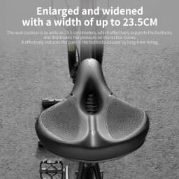TOSUOD Soft Bicycle Saddle Sponge Shock Absorbing Seat Hollow Comfortable MTB Road Bike Universal Waterproof Cushion
