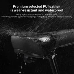 TOSUOD Soft Bicycle Saddle Sponge Shock Absorbing Seat Hollow Comfortable MTB Road Bike Universal Waterproof Cushion