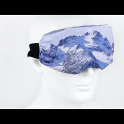 1/2/4/6Pcs Ski Goggles Protective Cover Fashion Snow Mountain Starry Print Portable Dust-proof Scratch-Proof Ski Eyewear Cover