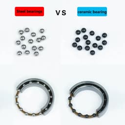 High-Performance T47 Threaded Bottom Bracket - 68/77/85.5mm for 24mm & DUB Axle, Ceramic/Steel Bearings, Smooth for Road bikes