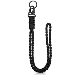 Heavy Duty Braided 550 Paracord Neck Lanyard Keychain Survival Parachute Rope Lanyard Necklace HK Clip Key Ring Outdoor Tools