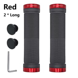 SHIZIWANGRI MTB Grips 80mm/129mm High Quality Rubber Bicycle Handlebar Anti-Skid Cover Rubber Bike Gloves Turn Handle