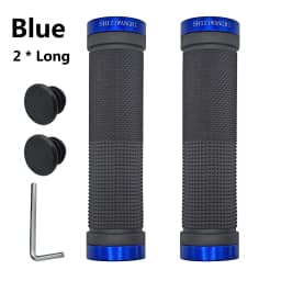SHIZIWANGRI MTB Grips 80mm/129mm High Quality Rubber Bicycle Handlebar Anti-Skid Cover Rubber Bike Gloves Turn Handle