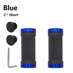 SHIZIWANGRI MTB Grips 80mm/129mm High Quality Rubber Bicycle Handlebar Anti-Skid Cover Rubber Bike Gloves Turn Handle
