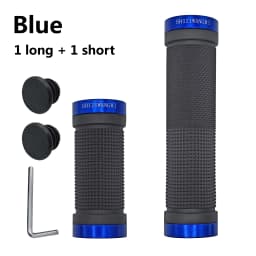 SHIZIWANGRI MTB Grips 80mm/129mm High Quality Rubber Bicycle Handlebar Anti-Skid Cover Rubber Bike Gloves Turn Handle