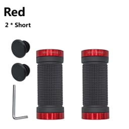 SHIZIWANGRI MTB Grips 80mm/129mm High Quality Rubber Bicycle Handlebar Anti-Skid Cover Rubber Bike Gloves Turn Handle