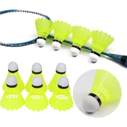 New Plastic Badminton Shuttlecocks Stable Sports Nylon Badminton Durable Outdoor Badminton Training Balls