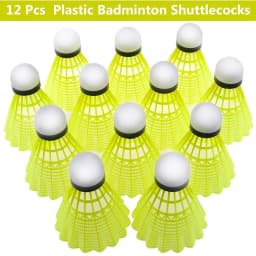 New Plastic Badminton Shuttlecocks Stable Sports Nylon Badminton Durable Outdoor Badminton Training Balls