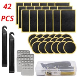 50/30/20/10PCS Bicycle Glue-free Tire Patches Tool Quick Repairing Tyre Protection Patch Adhesive Quick Drying Bike Accessories