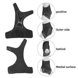 1 Pc Ankle Brace Support Compression Sleeve Breathable Running Foot Bandage Football Cycling Protective Wrap Sport Socks