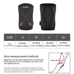 1Pcs 7mm Elbow Pad Anti-collision Adjustable Weightlifting Pressurized Elbow Pad Fitness Prevent Sprains Tendon Sheath Gear