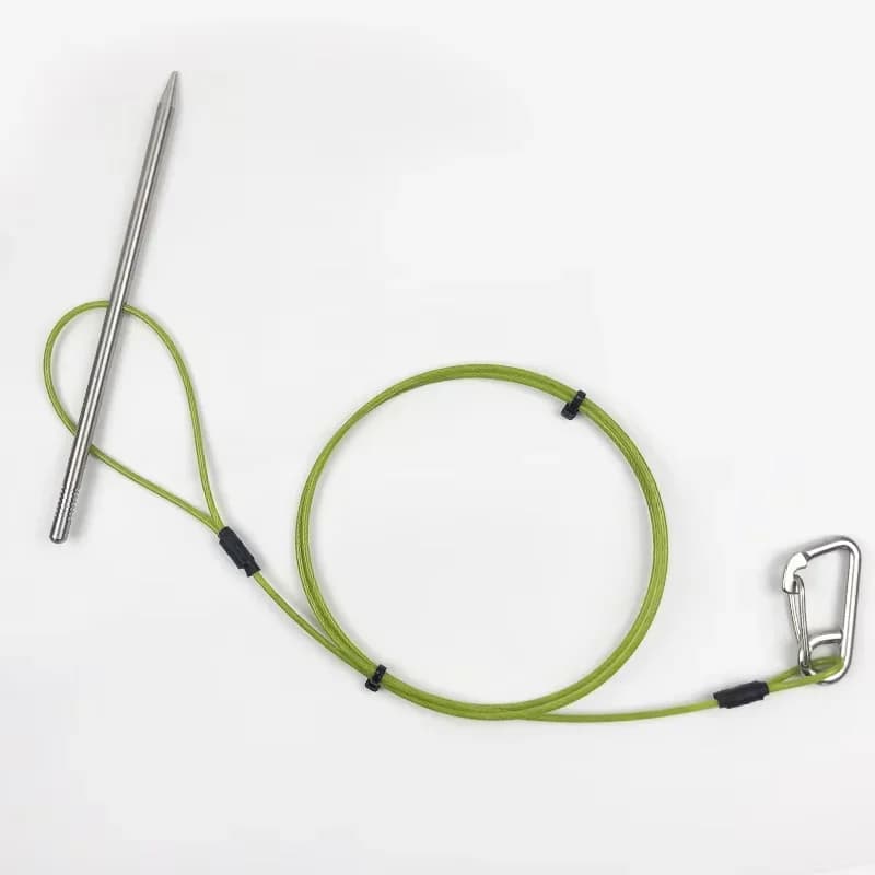 60cm/80cm/100cm/120cm Spearfishing live fish stringer dive fishing lock buckle suitable for underwater hunting and angling