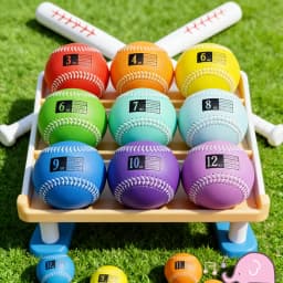 Professional Weighted Baseballs 3oz-12oz 9 Inch Arm Strength Training Balls for Baseball Softball Pitching Practice Equipment