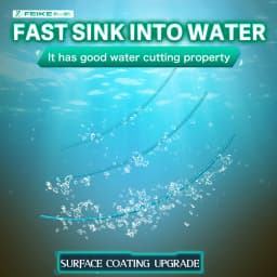 ZUKIBO Brand FEIKE Ⅱ Green Ultra Thinner Braided Multifilament PE Line 1000m Soft Strong Fishing Line Antibite Wear Resistant