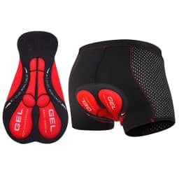 OFFBONDAGE Cycling Shorts Men Breathable Mesh Cycling Underwear 5D Gel Pad Shockproof MTB Bike Shorts Cycling Clothes