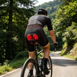 OFFBONDAGE Cycling Shorts Men Breathable Mesh Cycling Underwear 5D Gel Pad Shockproof MTB Bike Shorts Cycling Clothes
