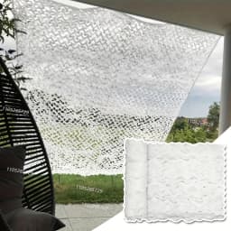 Reinforced Camouflage Net Double-Layer Oxford Cloth for Shelter Decoration, Sunshade, Camouflage Fence, Camping