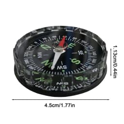 Compass Camping Waterproof Multifunctional Sighting Navigation Compass for Survival Traveling Mountaineering Boating Outdoor
