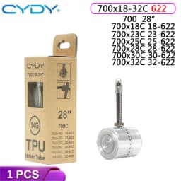 Ultralight CYDY Bike TPU Inner Tube 700C 700X18-32C Road Bicycle TPU Material Tire French Valve 45/65/85mm Pneu Camera Tyre