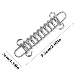 Tent Wind Rope Spring Buckle, Shelter Sunshade Trap Cloth Fixed Elastic Hook, High Strength Drawstring Buckle For Canopy Tent